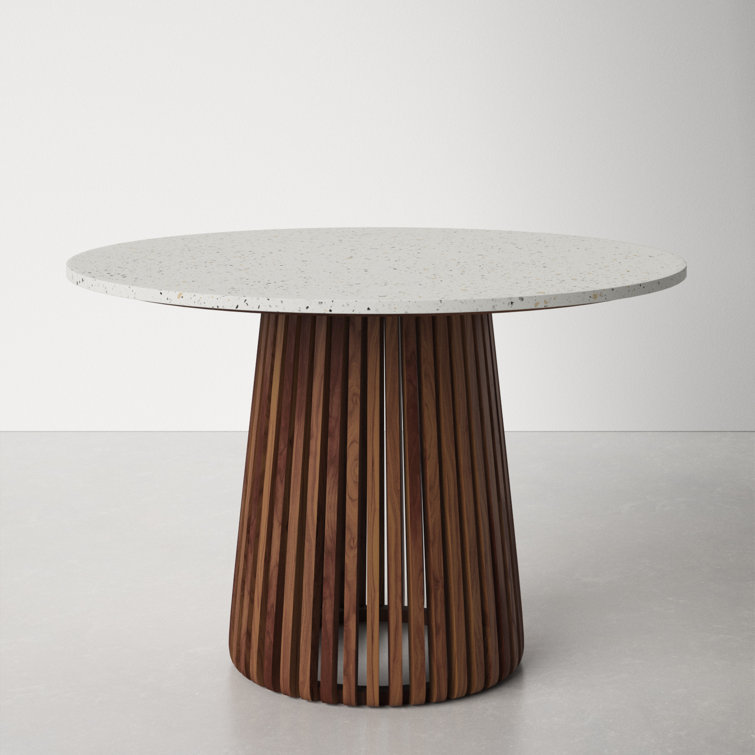 Modern pedestal deals table